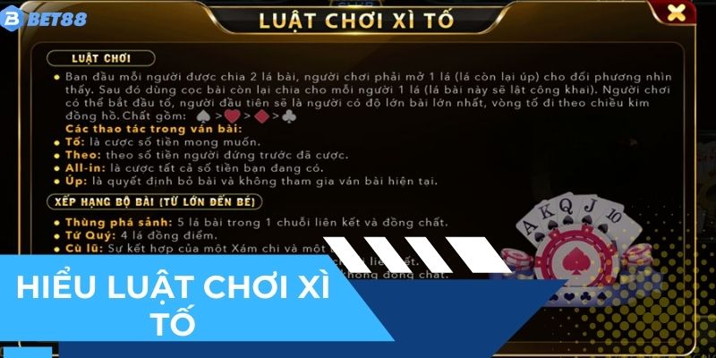 Kinh nghiệm chơi xì tố BET88 quan trọng từ các quy luật cơ bản