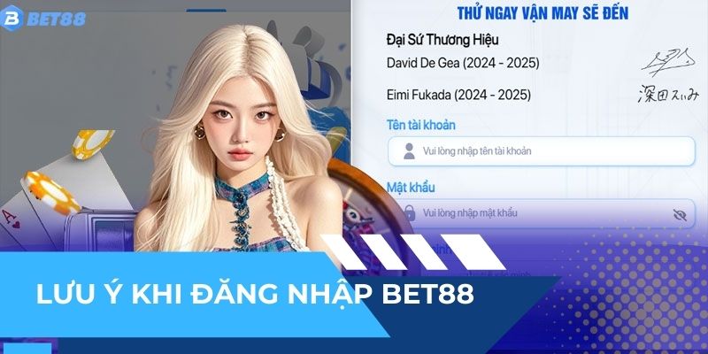 Lưu ý vài vấn đề khi thực hiện đăng nhập