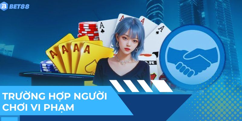 Miễn trừ trách nhiệm đối với sự cố từ người chơi
