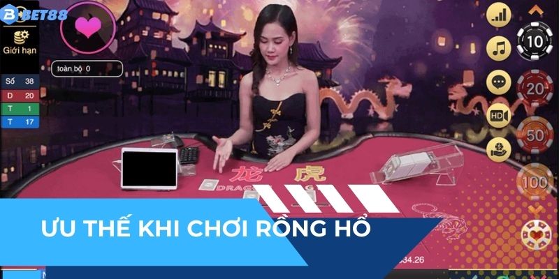 Ưu thế khi tận dụng được kinh nghiệm chơi rồng hổ